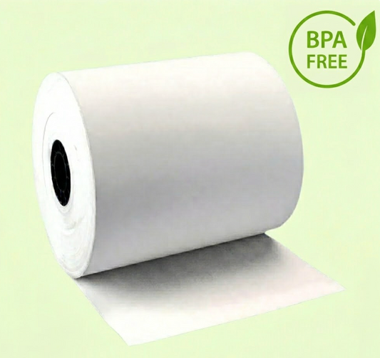 Thermal Receipt Paper (50 Rolls) 2 1/4 x 200 - 55 GMS Receipt Paper for POS Registers - BPA Free - US Procured